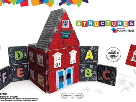 Magnatiles ABC school house on Sale