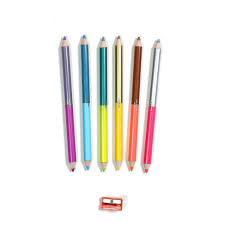 Eeboo 6 Double-Sided Jumbo Pencils Cheap