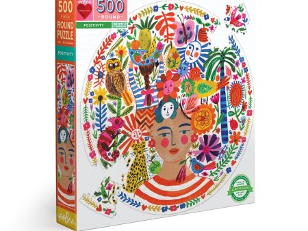 Eeboo Positivity 500 Piece Puzzle Online Sale