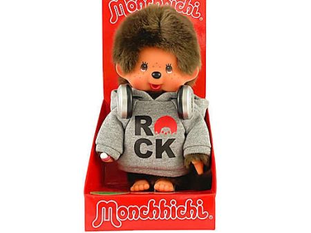 Monchhichi Fashion Rock Hoodie and Headset Boy Sale