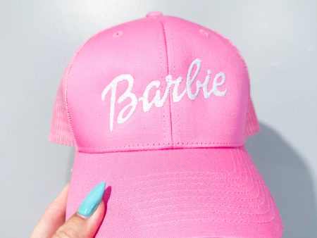 Barbie Pink Trucker Hat Sale