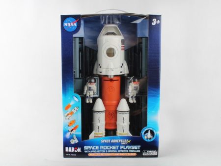 Daron Space Adventure Space Rocket Playset With Capsule Sale