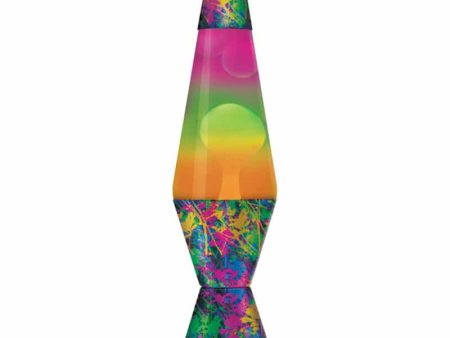 LAVA® LAMP COLORMAX PAINTBALL – WHITE TRICOLOR 14.5” Online Hot Sale