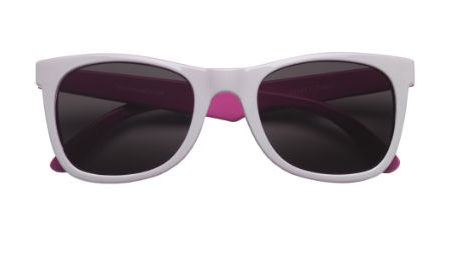 Teeny Tiny Optics Toddlers Pink White Sunglasses For Cheap