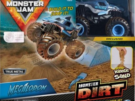 Monster Jam - Monster Dirt Starter Set - Megalodon For Sale