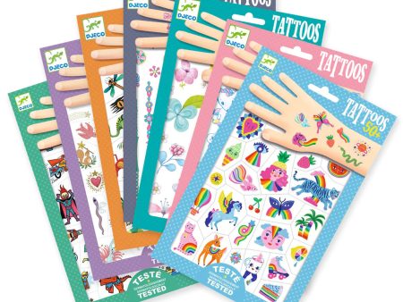 Djeco Tattoos 50+ Supply