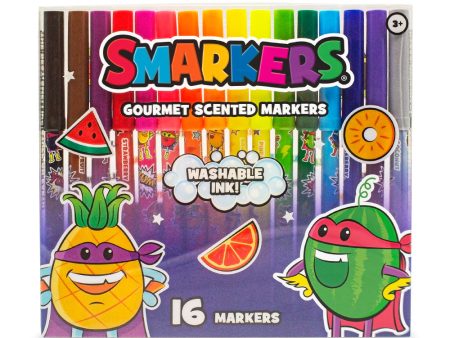 Scentos Smarkers - 16 Markers Supply