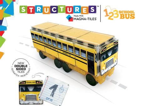 Magnatiles 123  School BUS Fashion