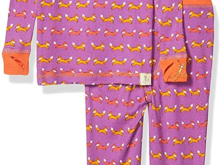 Munki Munki Fox Kids Long Johns PJ Set Hot on Sale