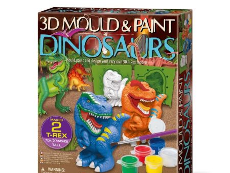 4M 3D Mould & Paint Dinosaurs For Discount