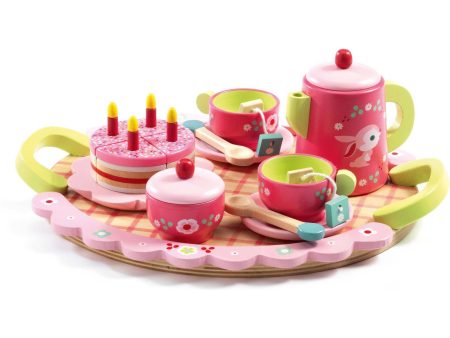 Djeco Lili Rose’s Tea and Cake Set For Sale