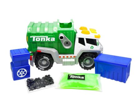 Tonka Mighty Mixers- Recycling Truck For Discount