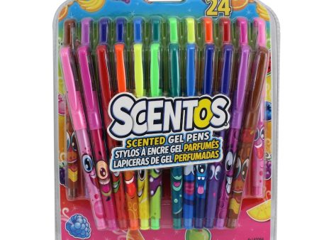 Scentos Gel Pens (24) on Sale