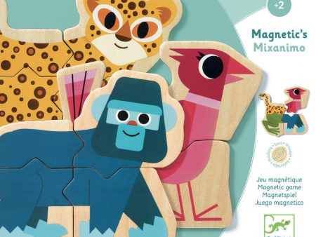 Djeco Wooden Magnetic’s Mixanimo Discount