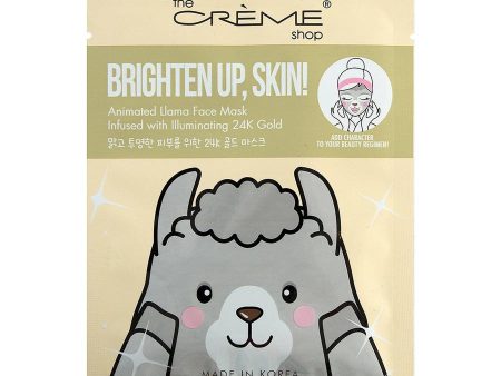 The Creme Shop Brighten Up, Skin! Animated Llama Face Mask Sale