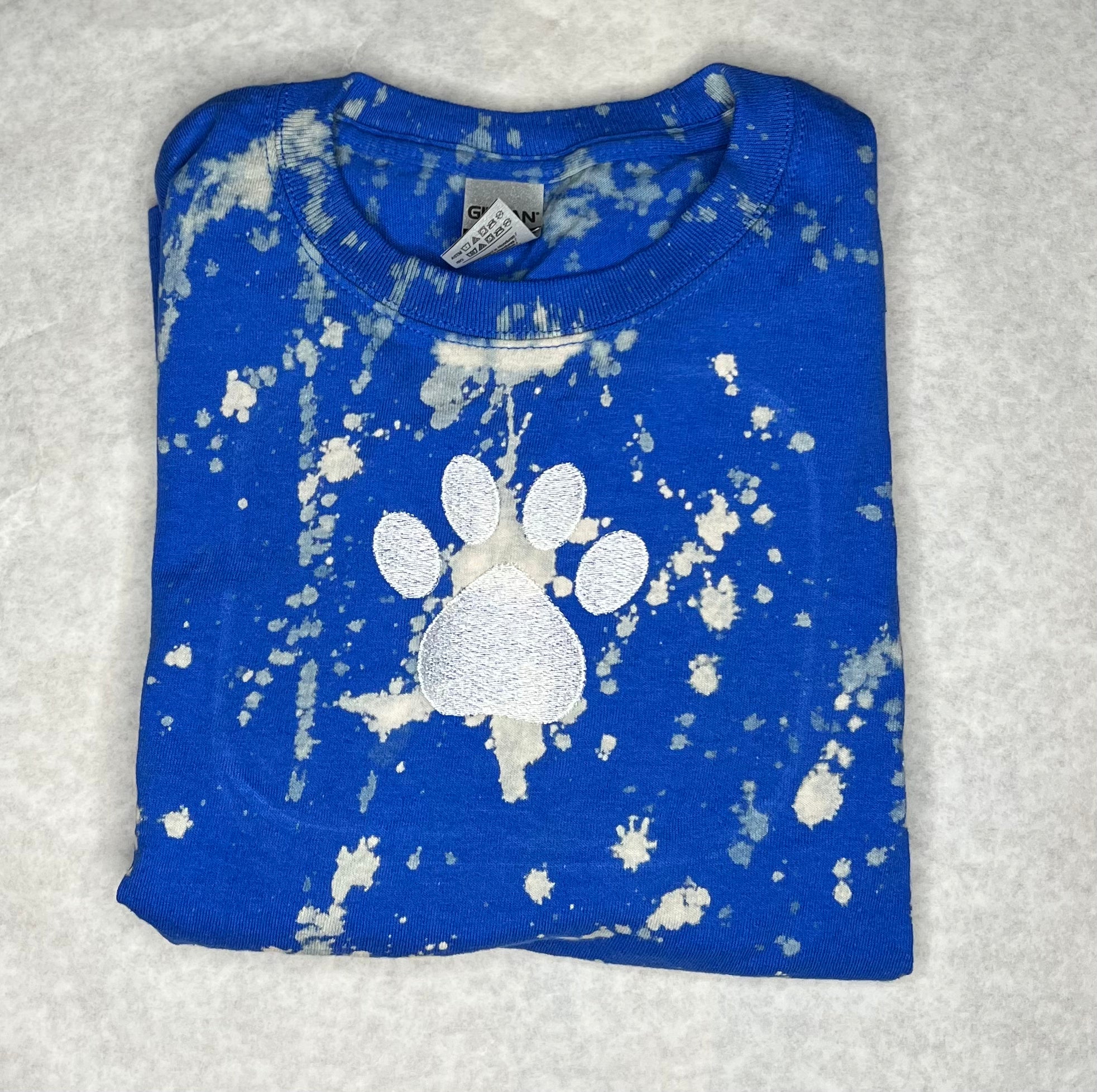 Adult Tye Dye Paw Tee Online now