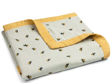 Milkbarn Bumblebee Big Lovey Muslin Blanket Supply