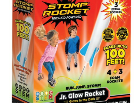 Stomp rocket JR glow  3+ For Discount