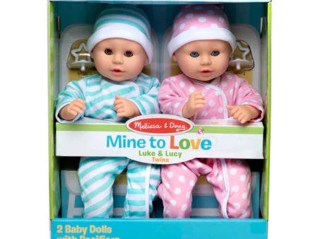 Melissa & Doug Mine to Love: Luke and Lucy Dolls Supply