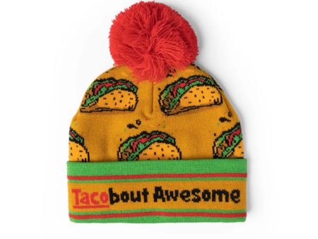 Two Left Feet Kids’s Pom Hat “Tacobout Awesome” For Discount