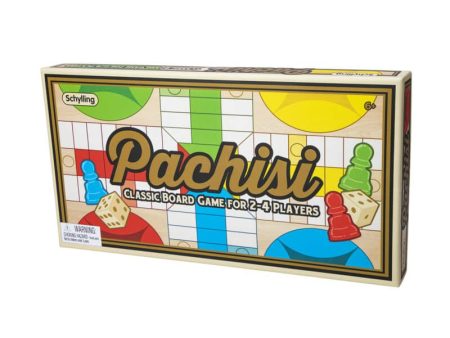 Schylling Pachisi Classic Board Game For 2-4 Player Online