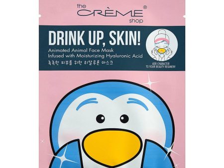 The Creme Shop Drink Up, Skin! Animated Penguin Face Mask - Moisturizing Hyaluronic Acid Online Sale