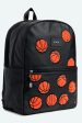 State Bag Kane Kids Double Pocket Backpack - Fuzzy Basketball For Cheap