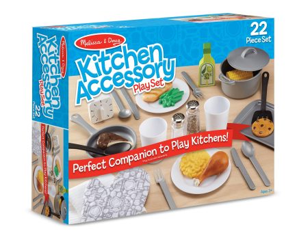 Melissa & Doug Kitchen Accessories Playset - 22 piece set Supply