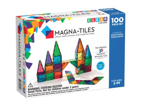 Magna-tiles Clear Colors 100-Piece Set For Discount