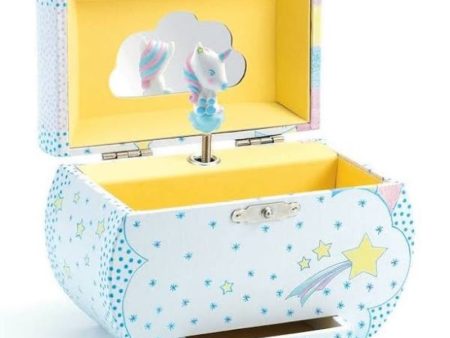 Djeco Musical Treasure Box:Unicorn Dreams Hot on Sale