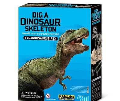 4M Kidz Lab Dig A Dinosaur Skeleton: T-Rex Supply