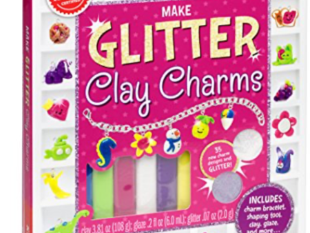 KLUTZ make your own glitter charms Online now