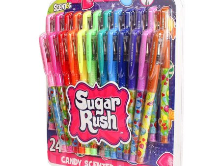 Sugar Rush 24 Scented Gel Pens Fashion