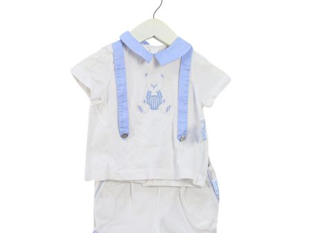 Nicholas & Bears Short Sleeve Top and Shorts Set 6M Supply