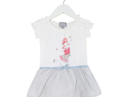 and the little dog laughed Short Sleeve Dress Bodysuit 0M - 6M Online now