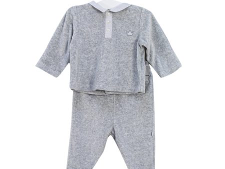 Jacadi Long Sleeve Top and Pants Set 6M Fashion