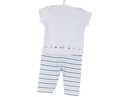 The Little White Company Top & Pants Set 0-3M Online Sale