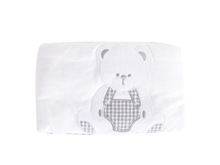 Nicholas & Bears Bed Sheet Pillow & Pillowcase 3-6M Fashion