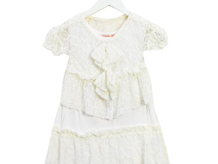 As Know As Ponpoko Short Sleeve Dress 2T - 3T (100cm) For Discount