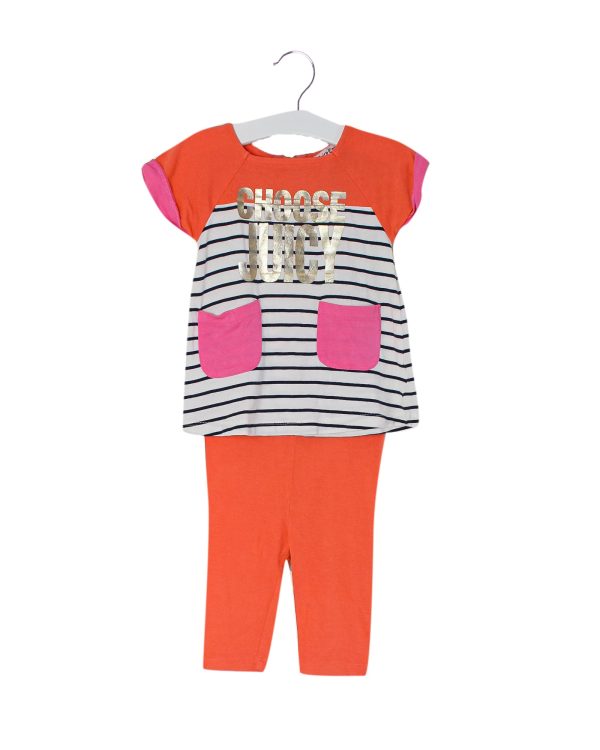 Juicy Couture Short Sleeve Legging Set 3-6M Online now