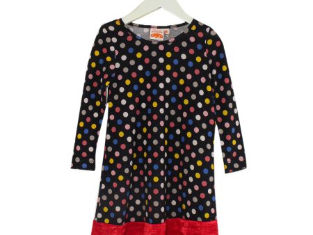 As Know As Ponpoko Long Sleeve Dress 2T (100cm) Hot on Sale