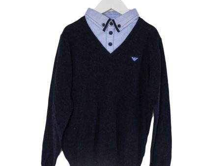 Armani Long Sleeve Top 8Y (130cm) Online Sale