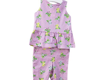 Janie & Jack Sleeveless Top and Pant Set 12-18M Discount