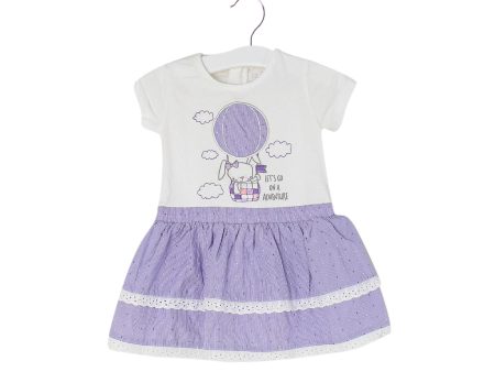 Chickeeduck Short Sleeve Dress 12-18M (80cm) on Sale