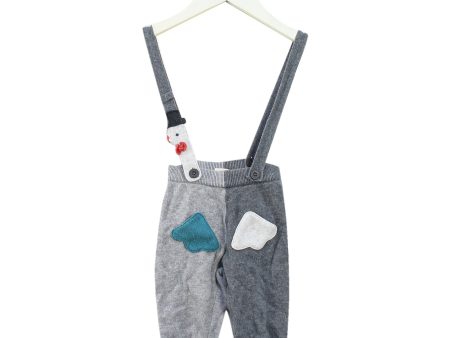 CIGOGNE Bébé Long Knit Overall 6-12M Hot on Sale