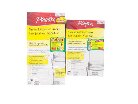 Playtex Pre-Sterilized Disposable Liners 4oz and 8oz Set (200pcs) Hot on Sale