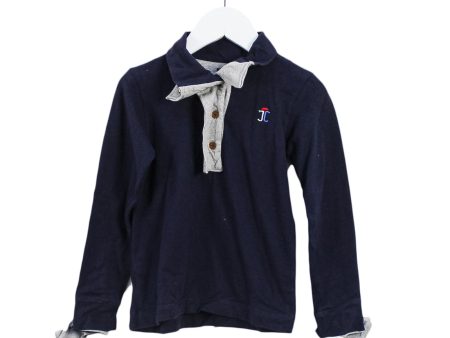 Jessie and James Long Sleeve Polo 4T - 5T Supply