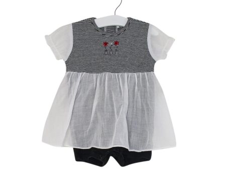 Kingkow Dress Romper 3-6M (60 70) Fashion