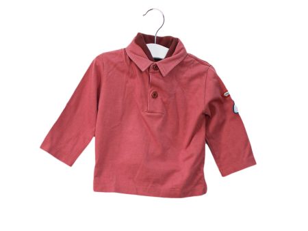 Jacadi Long Sleeve Polo 12M Online Hot Sale