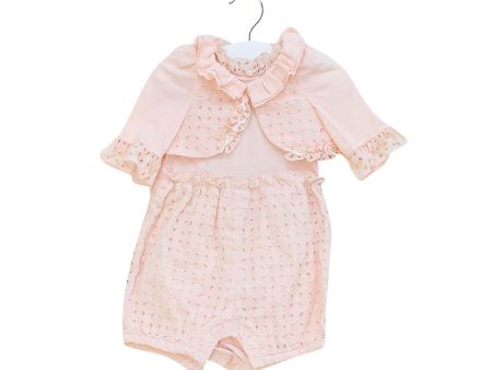 Nicholas & Bears Cardigan and Romper Set 3M For Cheap